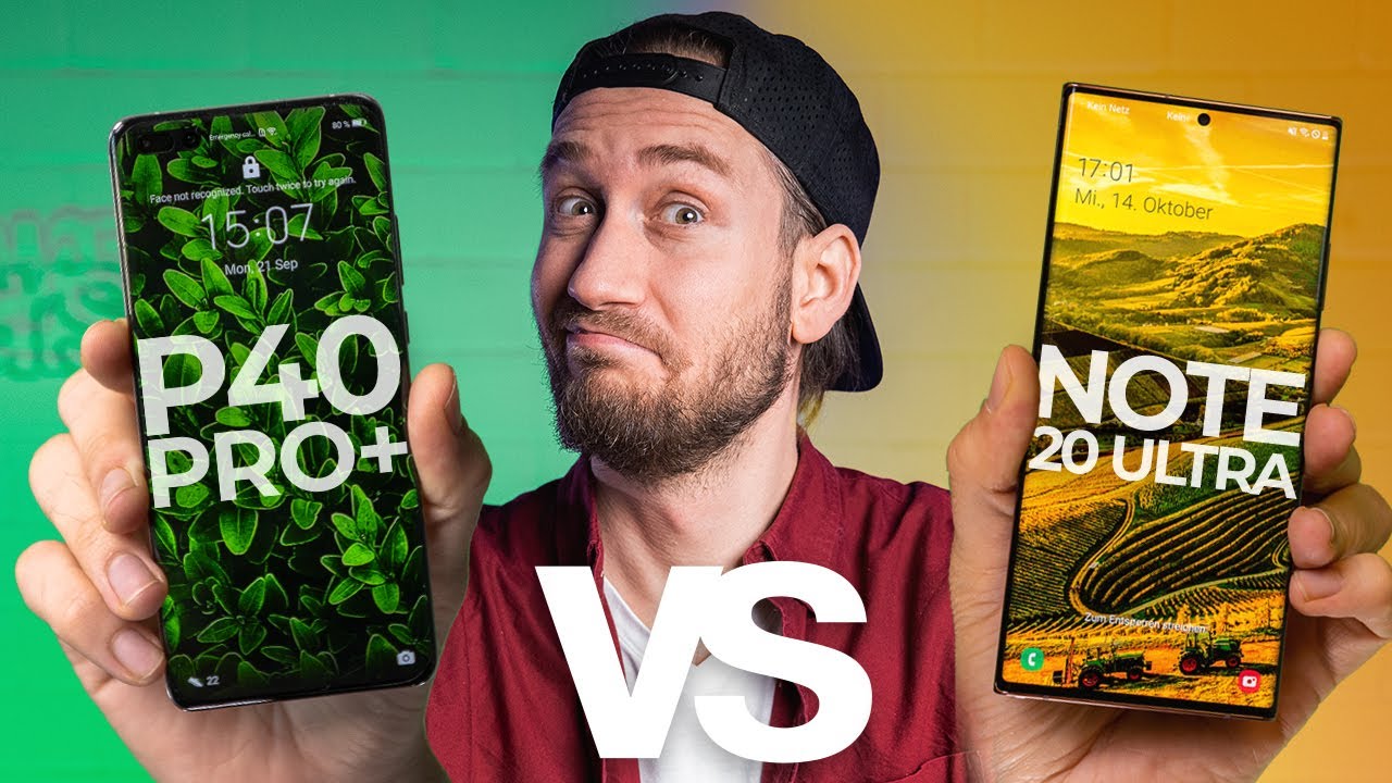 Huawei P40 Pro Plus vs Galaxy Note 20 Ultra! | VERSUS
