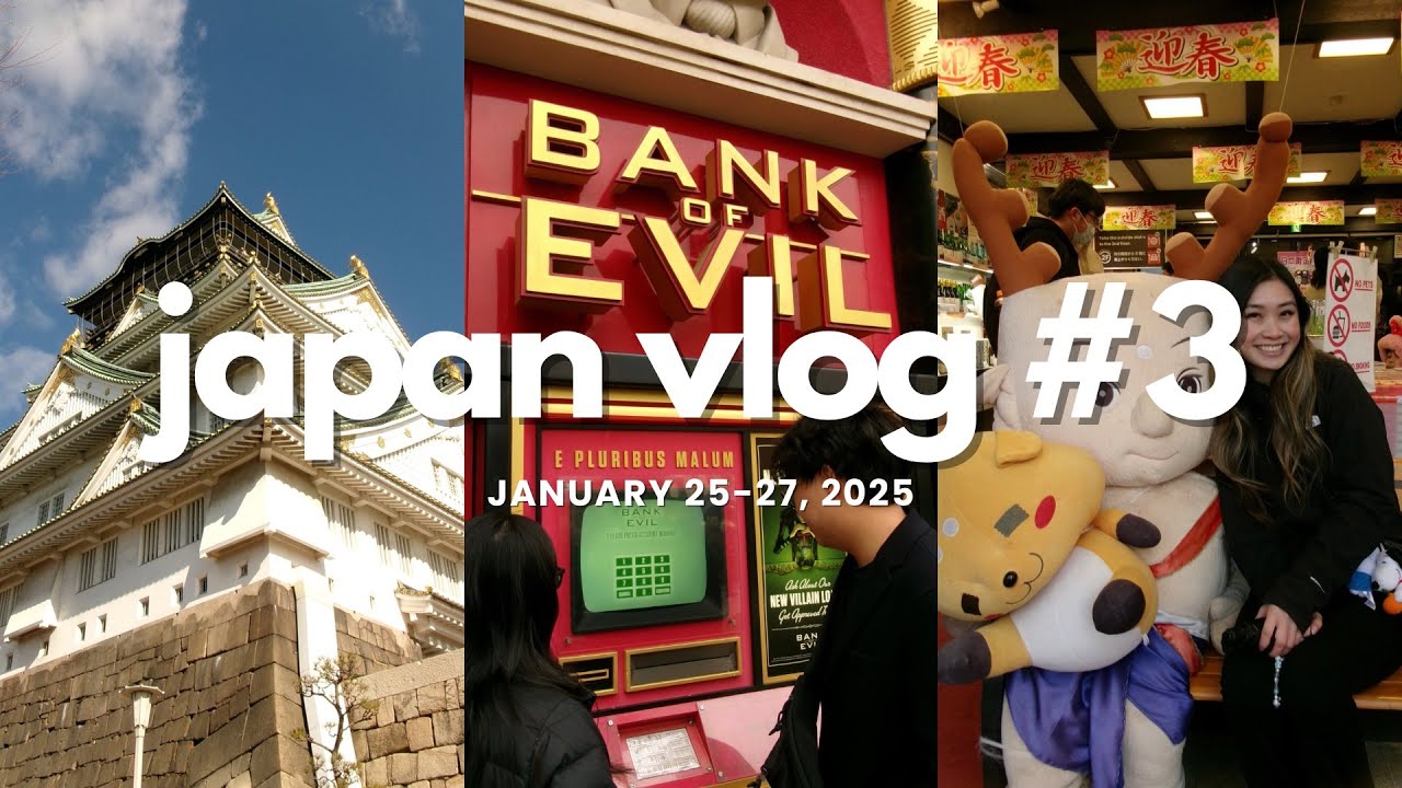japan vlog #3 | nara park & universal studios