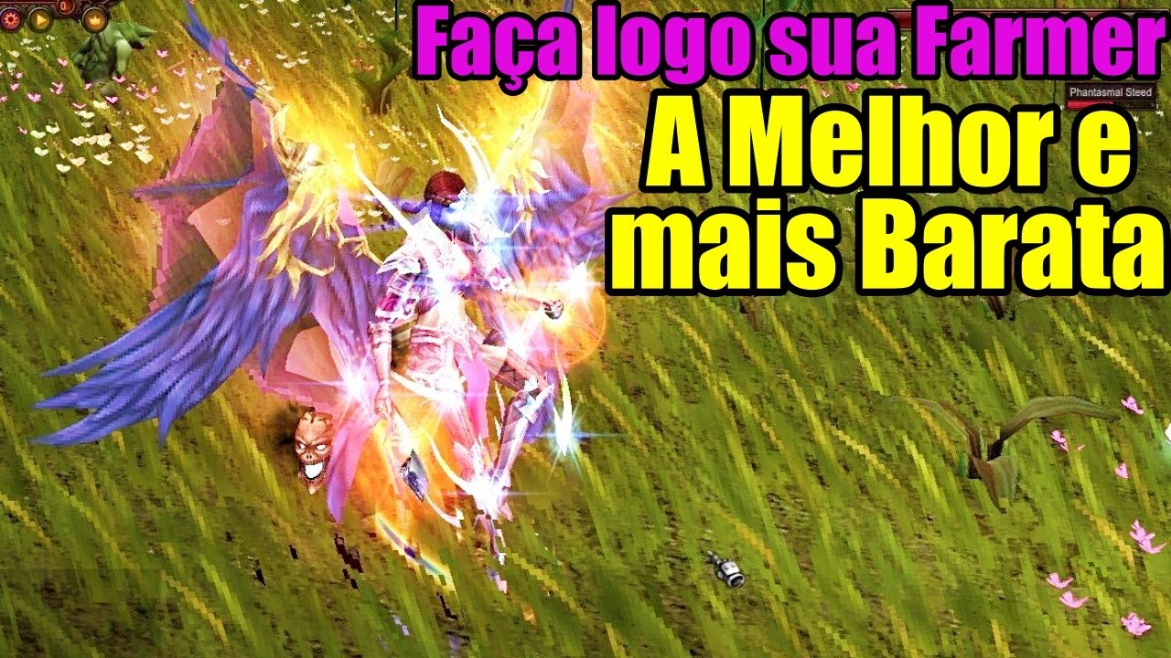 Summoner barata pra farm em Deep Dungeon com itens do Speed Server
