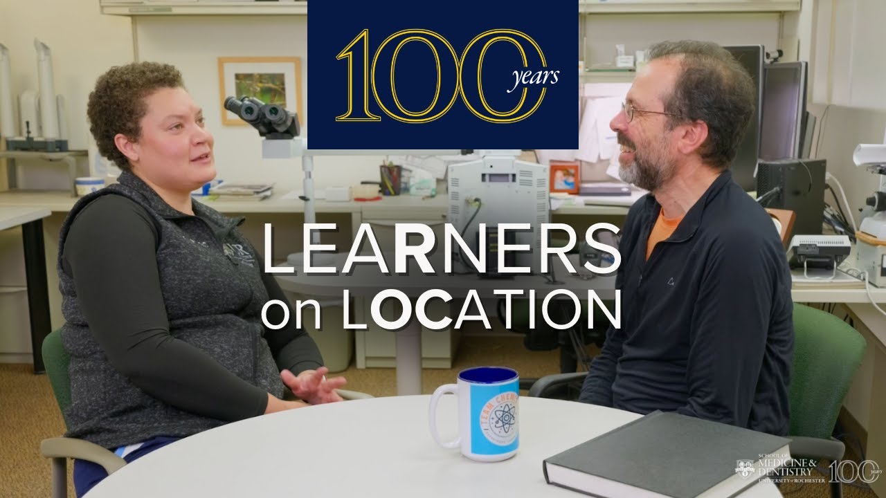 Learners on Location: Richard Burack and Hannah Bell