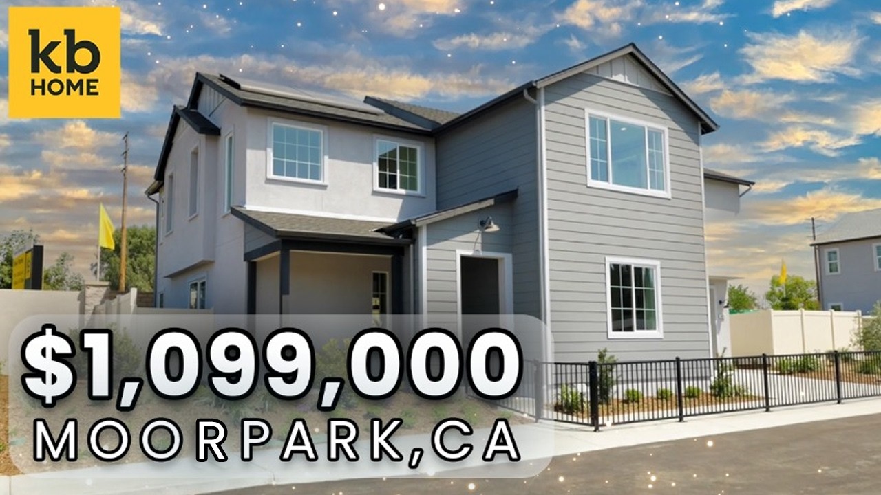 What $1.1M Buys You in MOORPARK California RIGHT NOW?! | KB Home Beltramo Ranch Home Tour