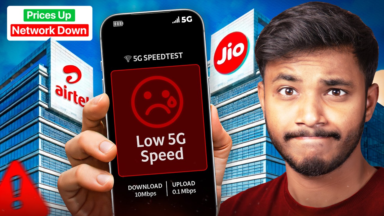 Harsh Reality of Jio vs Airtel in India | 5G Problems