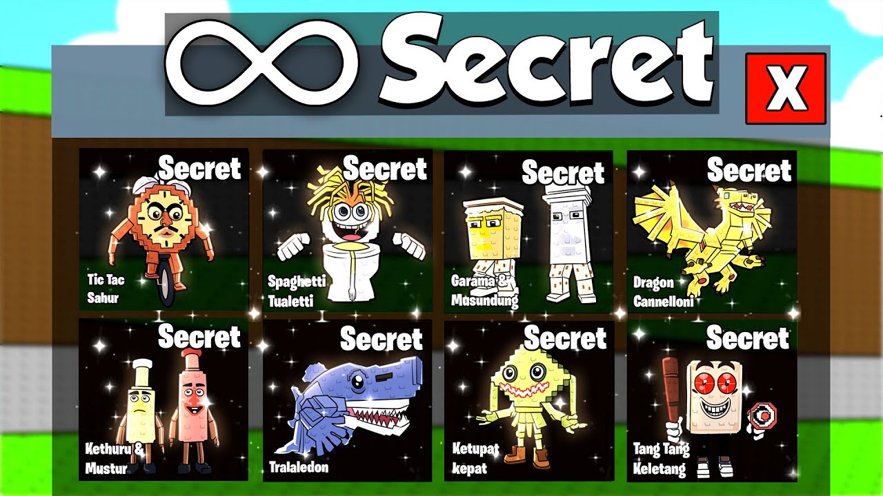 J'ai Obtenu tous les Brainrots Secret en 24H !