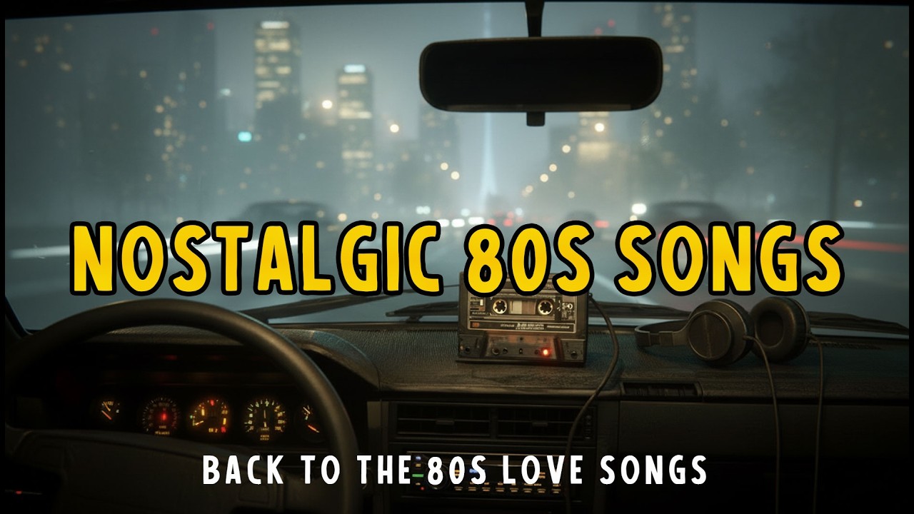 80s Love Songs &ndash; Nostalgic & Emotional 80s Music Cassette Tape Compilation
