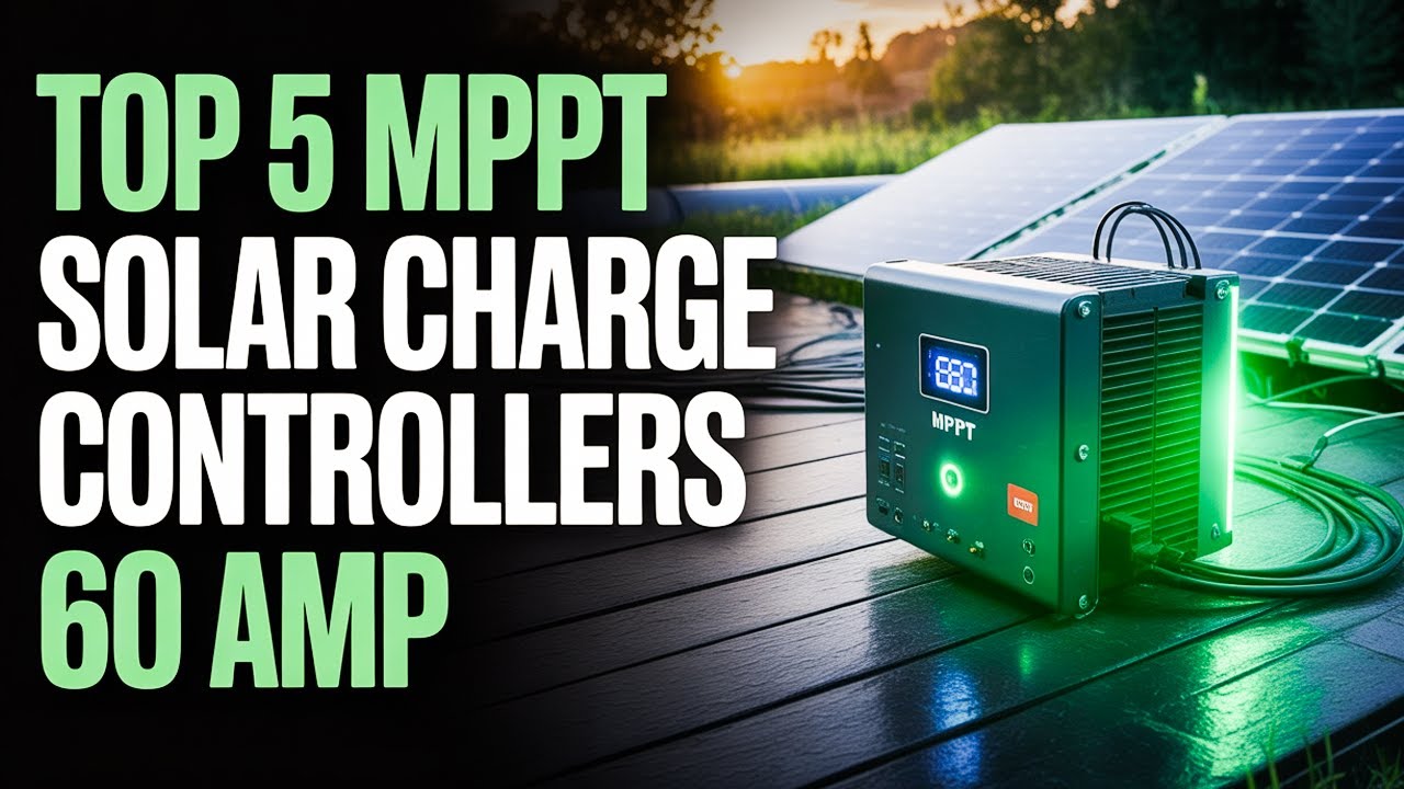 Top 5 MPPT Solar Charge Controller 60 AMP 2026🔥🔥&mdash; Boost Your Solar Efficiency!