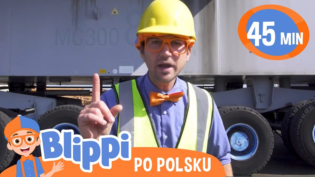 Z wizytą w Porcie Olympia | Blippi po polsku | Nauka i zabawa dla dzieci