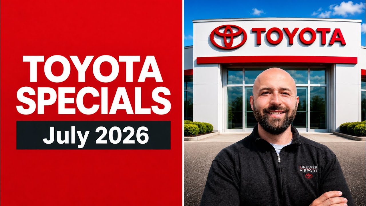 Спецпредложения и акции Toyota (июль 2026)
