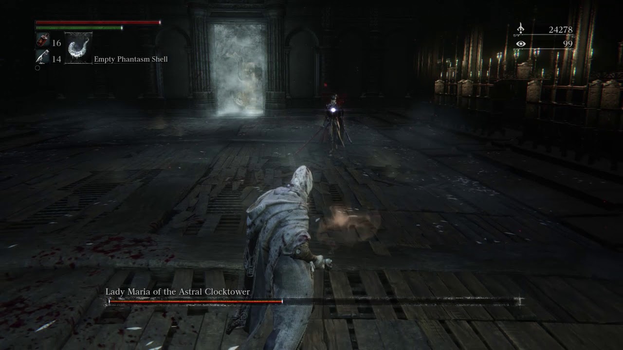 Bloodborne - how to beat lady Maria EASY KILL