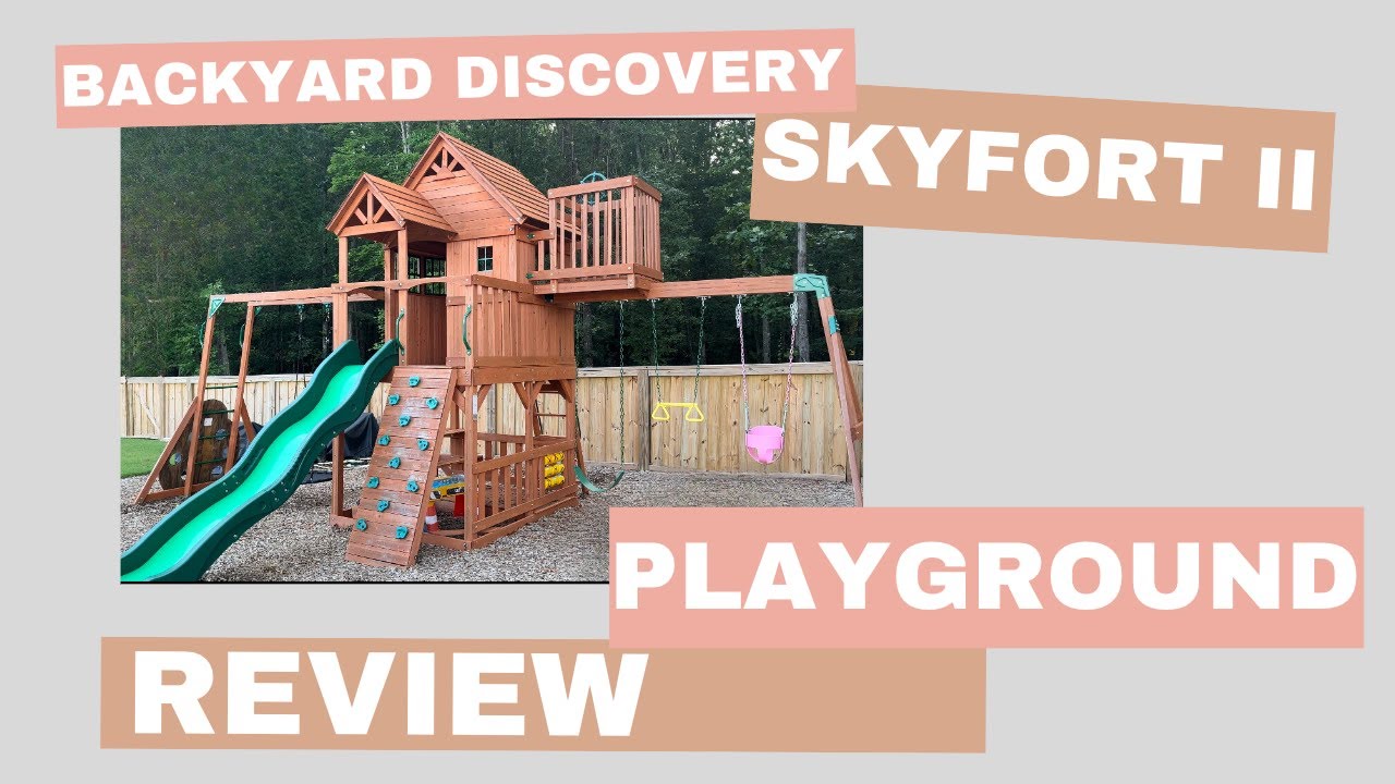Things to Know & Upgrades We Made to the Backyard Discovery Skyfort II Playground