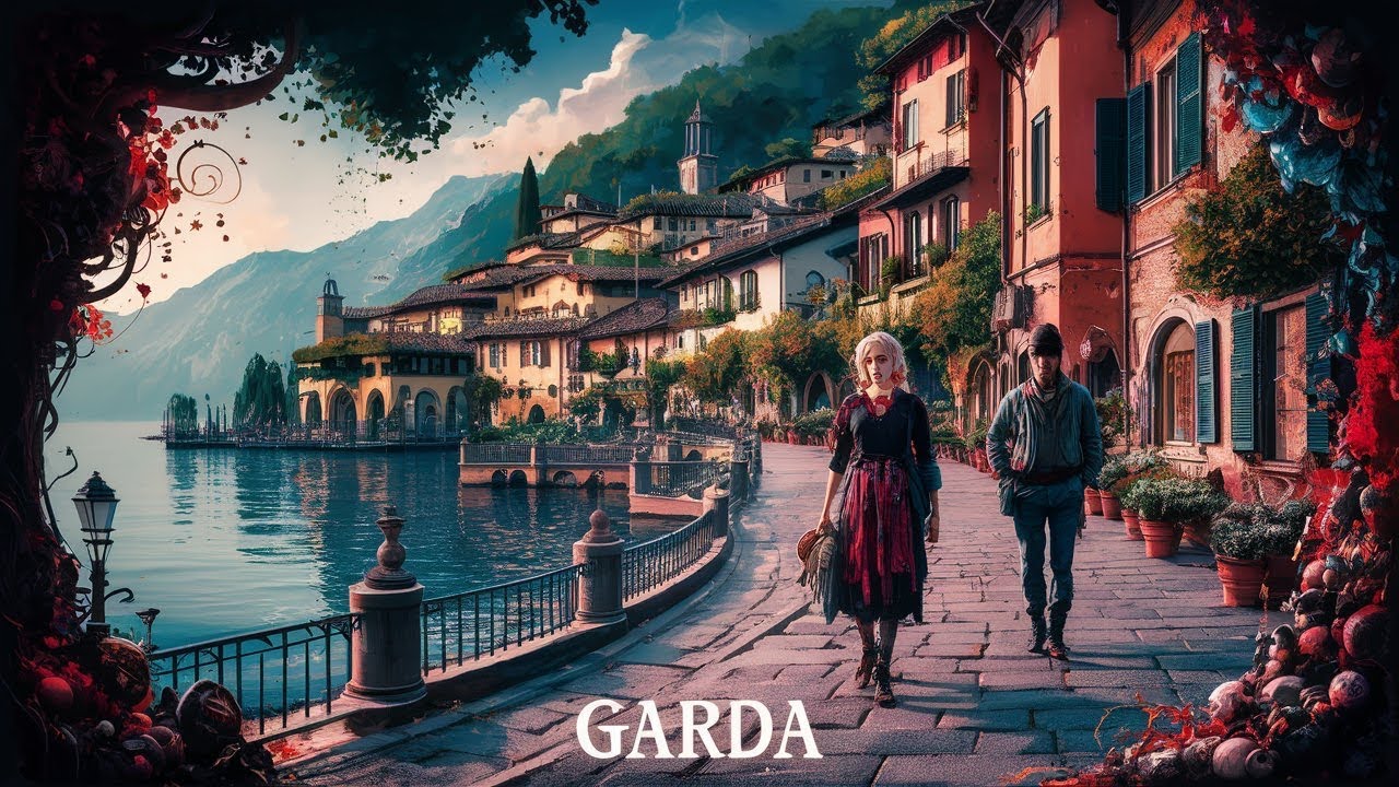 Peschiera Del Garda, *New* Walking Tour Italy, Lake Garda Street Walk, Winter Tour (2024)