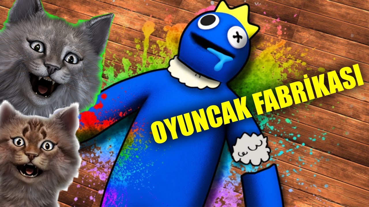 Gaffur Abiyle Mavi Oyuncak Üreten Fabrikada Çalıştık 😱😱😱 - Roblox Rainbow Friends 2 Tycoon