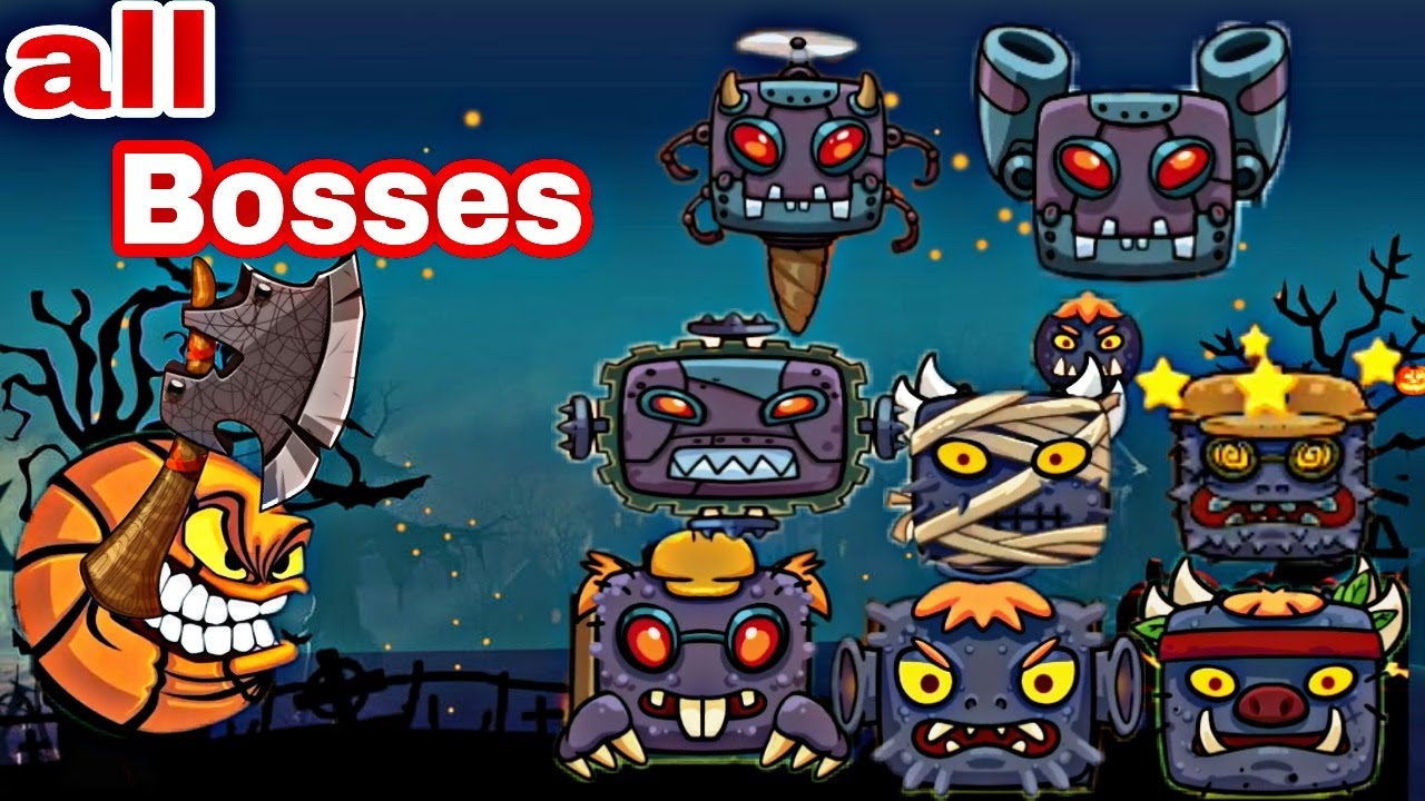 Bounce ball 7 :Red bounce ball adventure /All bosses + ultra coin skins