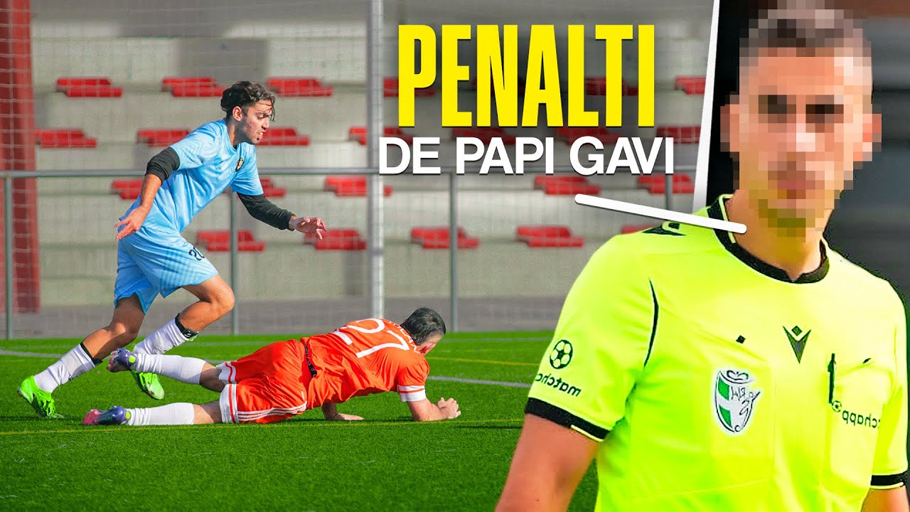 HICE un PENALTI que COMPLICA &Eacute;STE PARTIDO de LIGA... - Papi Gavi