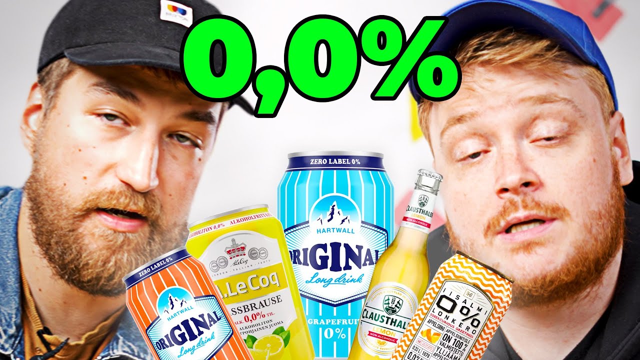 Testissä Alkoholittomat Drinkit!