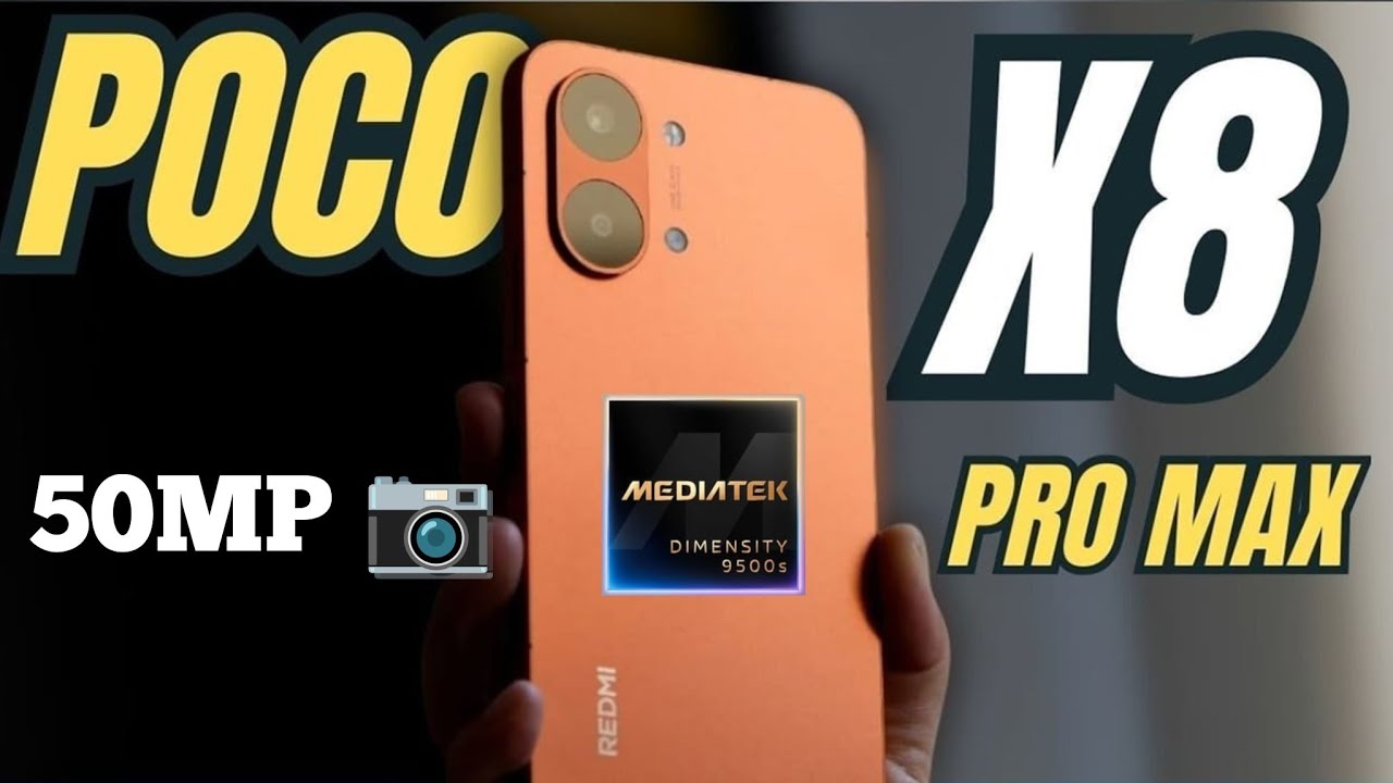 Poco X8 Pro Max: The NEW King of Mid-Range? 🔥 (Dimensity 9500s!)