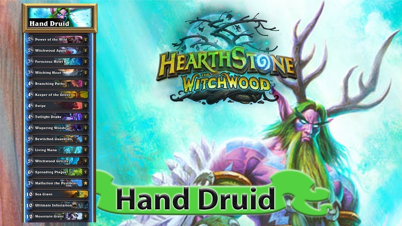 Witchwood Hand Druid Deck Testing