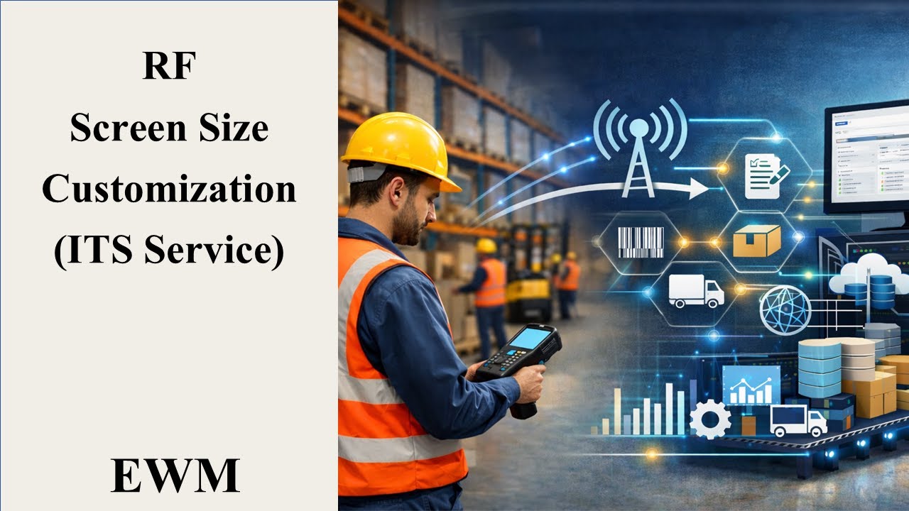 How to Change RF Screen Size in RF device || SAP EWM