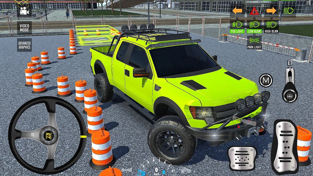 4x4 Monster Truck Parking Multi-Level Autopark Levels 170 - Car Game Android Gameplay