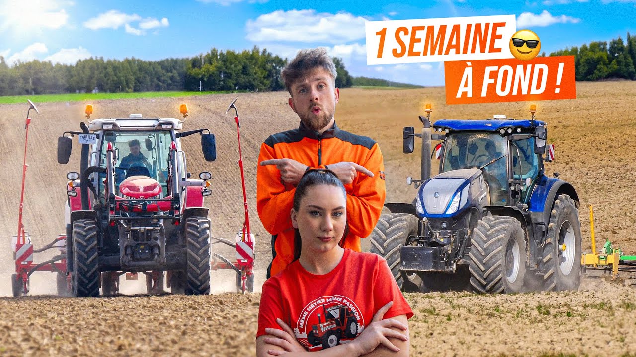 SEMIS DE MA&Iuml;S, VACHES AU PR&Eacute;, ENGRAIS...