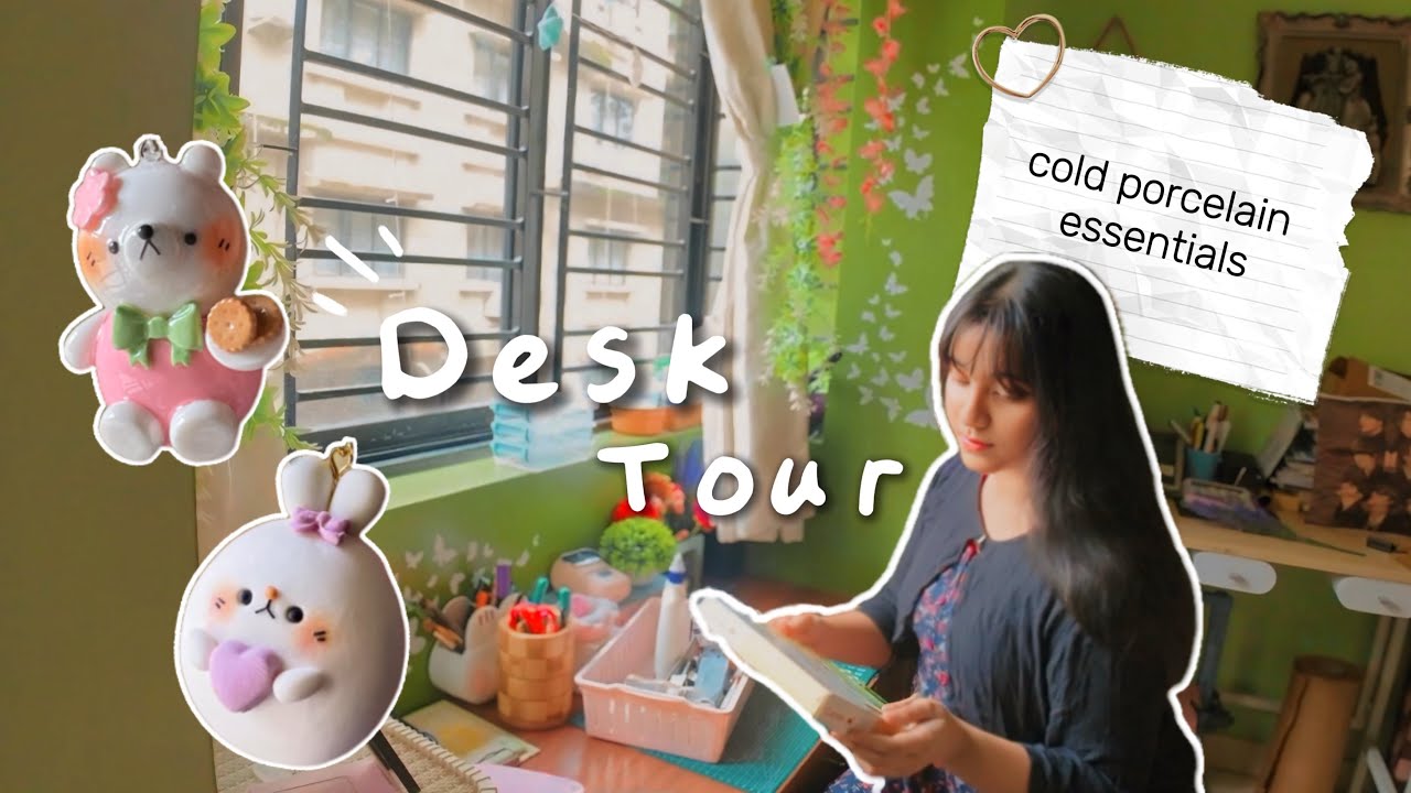 COLD PORCELAIN ESSENTIALS you should have on your desk ! 