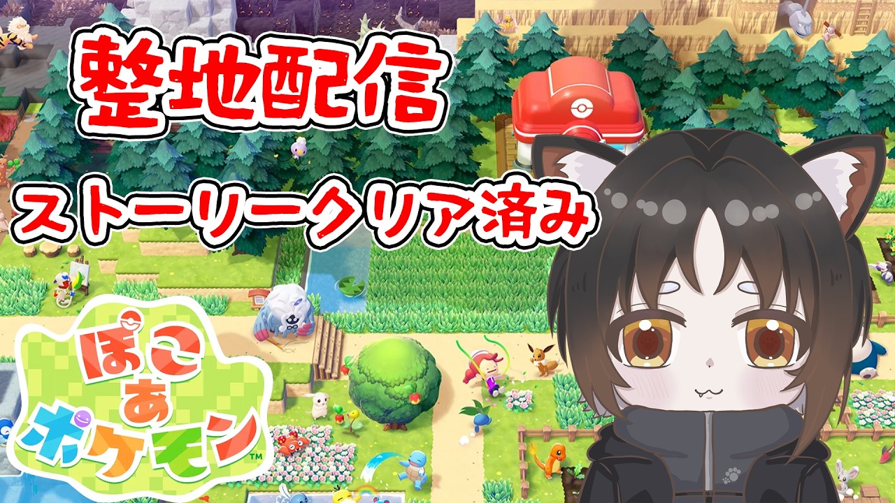 【ぽこあポケモン】整地　作業雑談