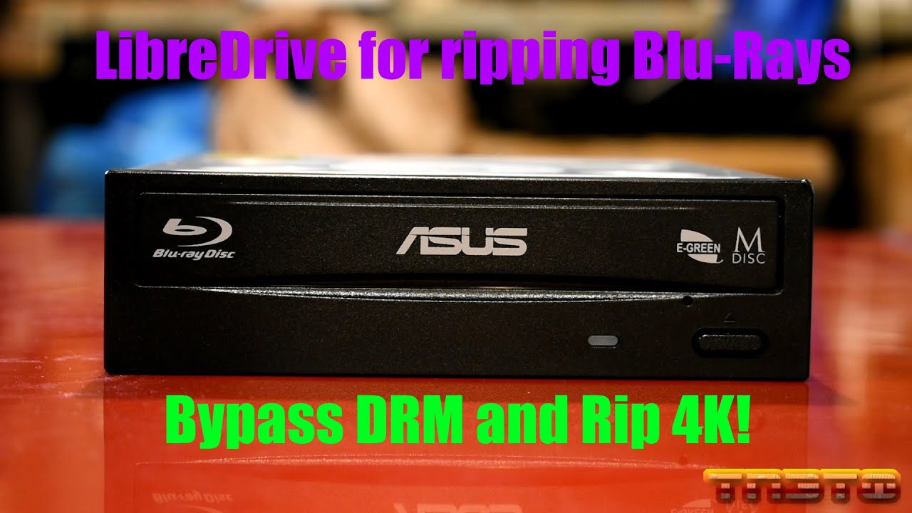 LibreDrive for ripping Blu-Rays (ASUS BW-16D1HT)