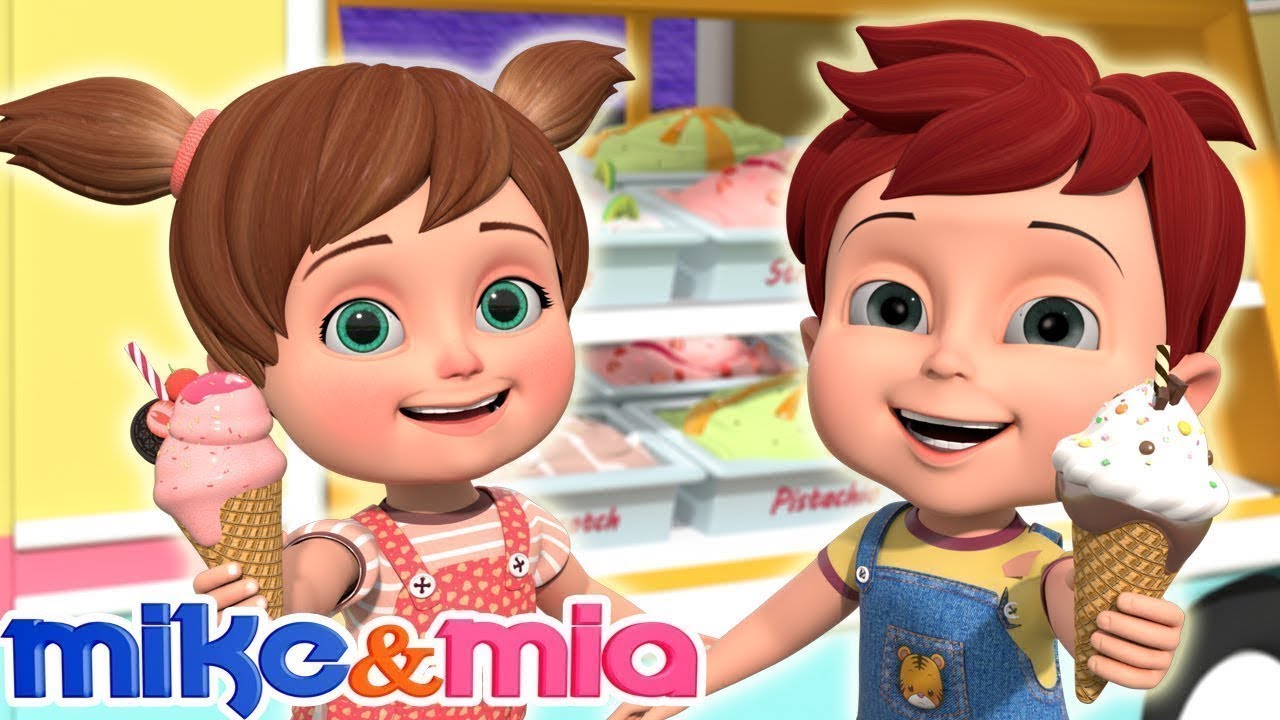 Ice Cream Song | Fruit Ice Cream Song | More Children Songs & Cartoons