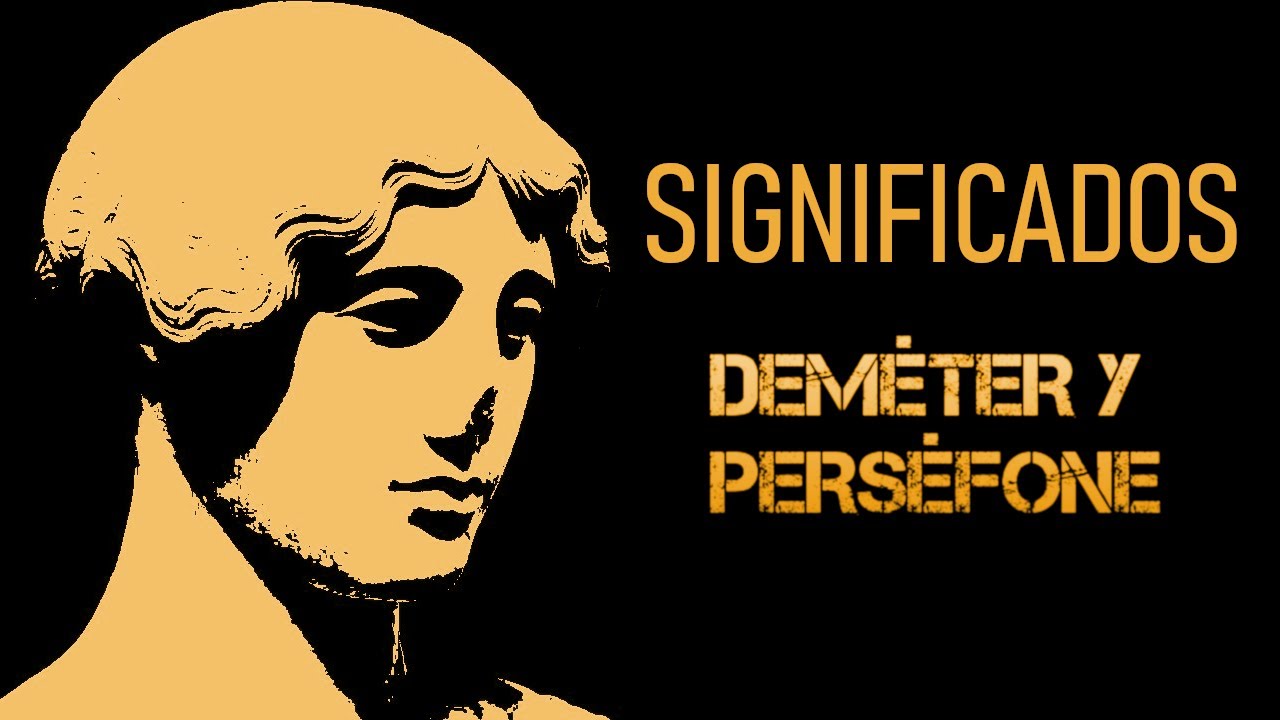 Qué representan Deméter y Perséfone ❓❓❓