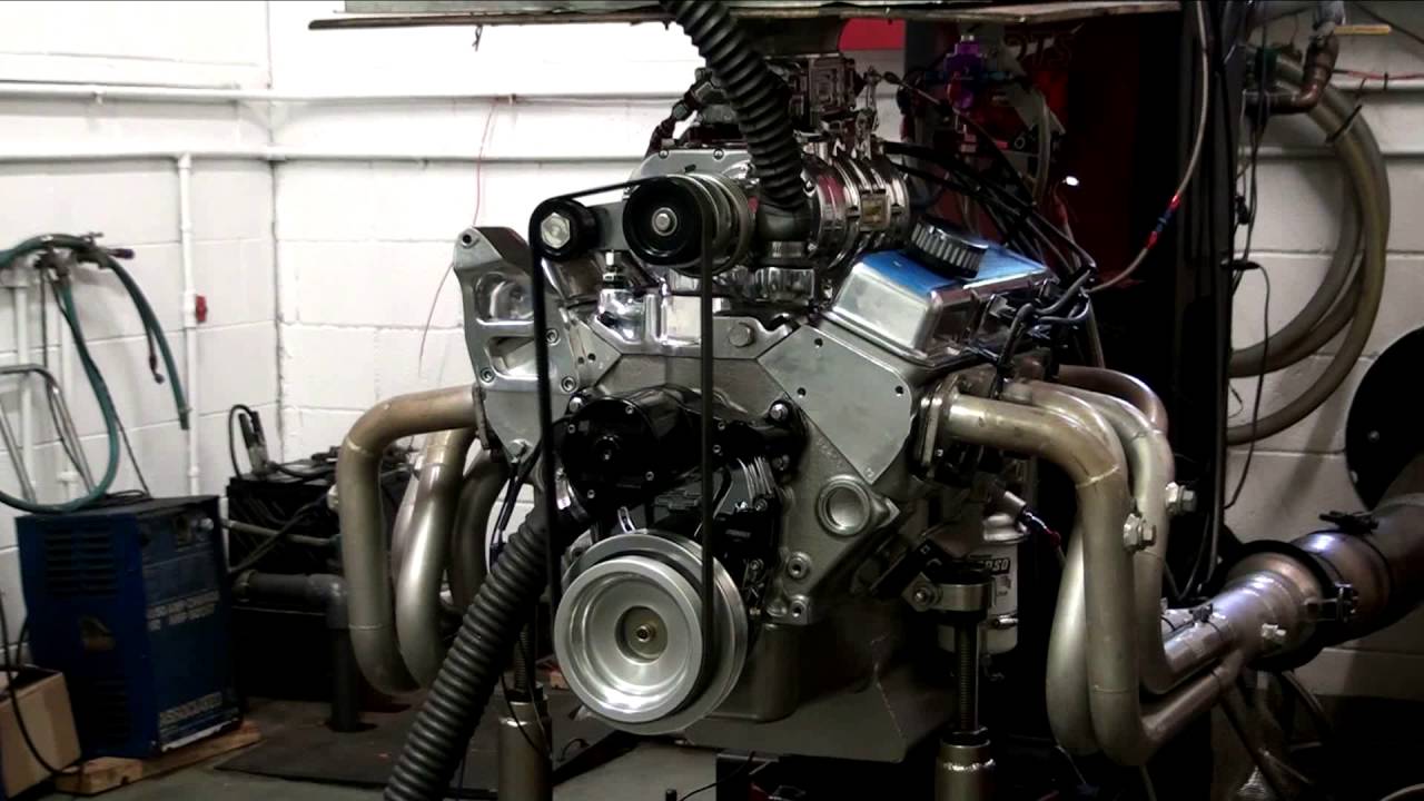 Small Block Chevy w/Weiand Blower Dyno Session at Shafiroff Racing