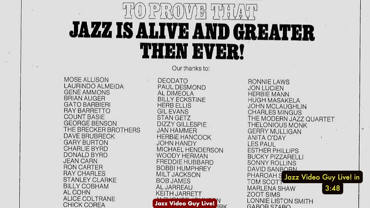 Julie Lokin, New Audience Productions - Great Jazz Concerts: Jazz Video Guy Live - May 13, 2020