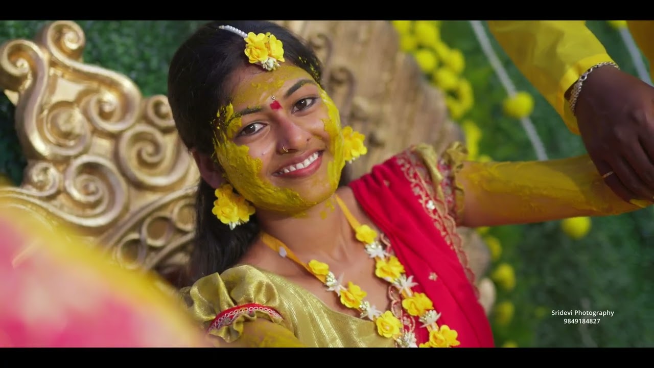 sarla kumari Haldi Cinematic shoot