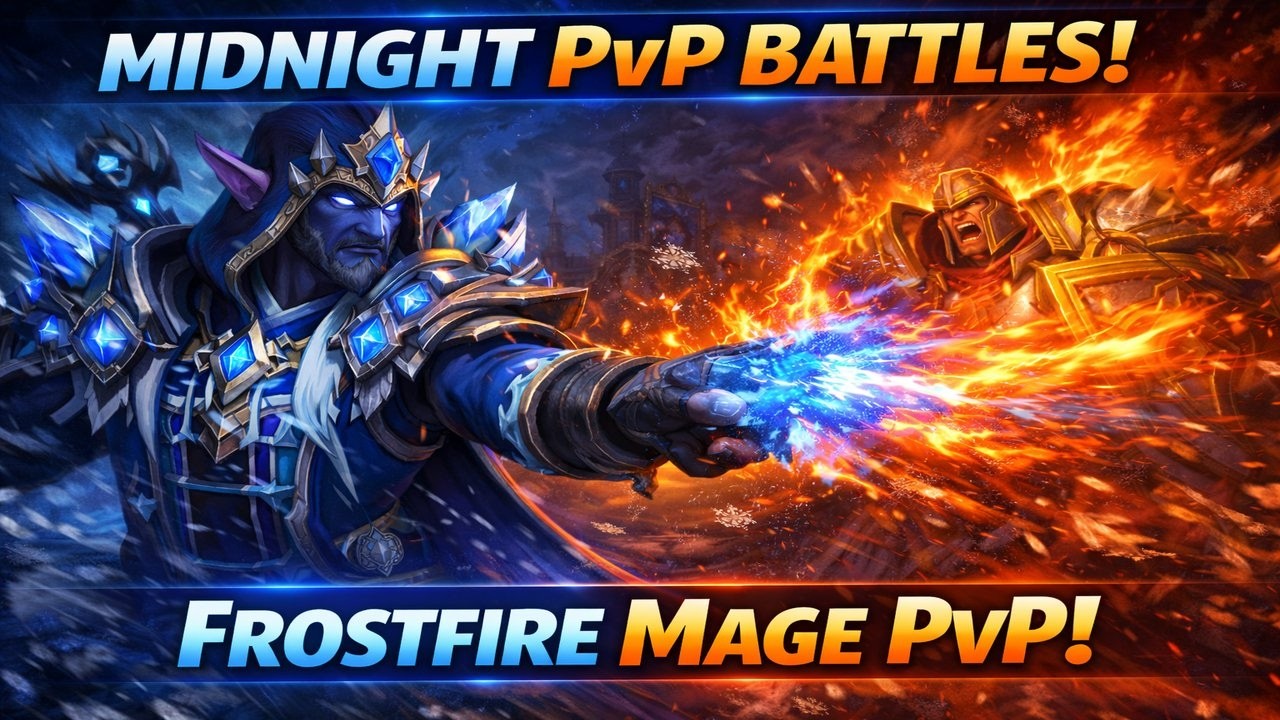 WoW Midnight Pre-Patch PvP | Frostfire Mage in Random Battlegrounds