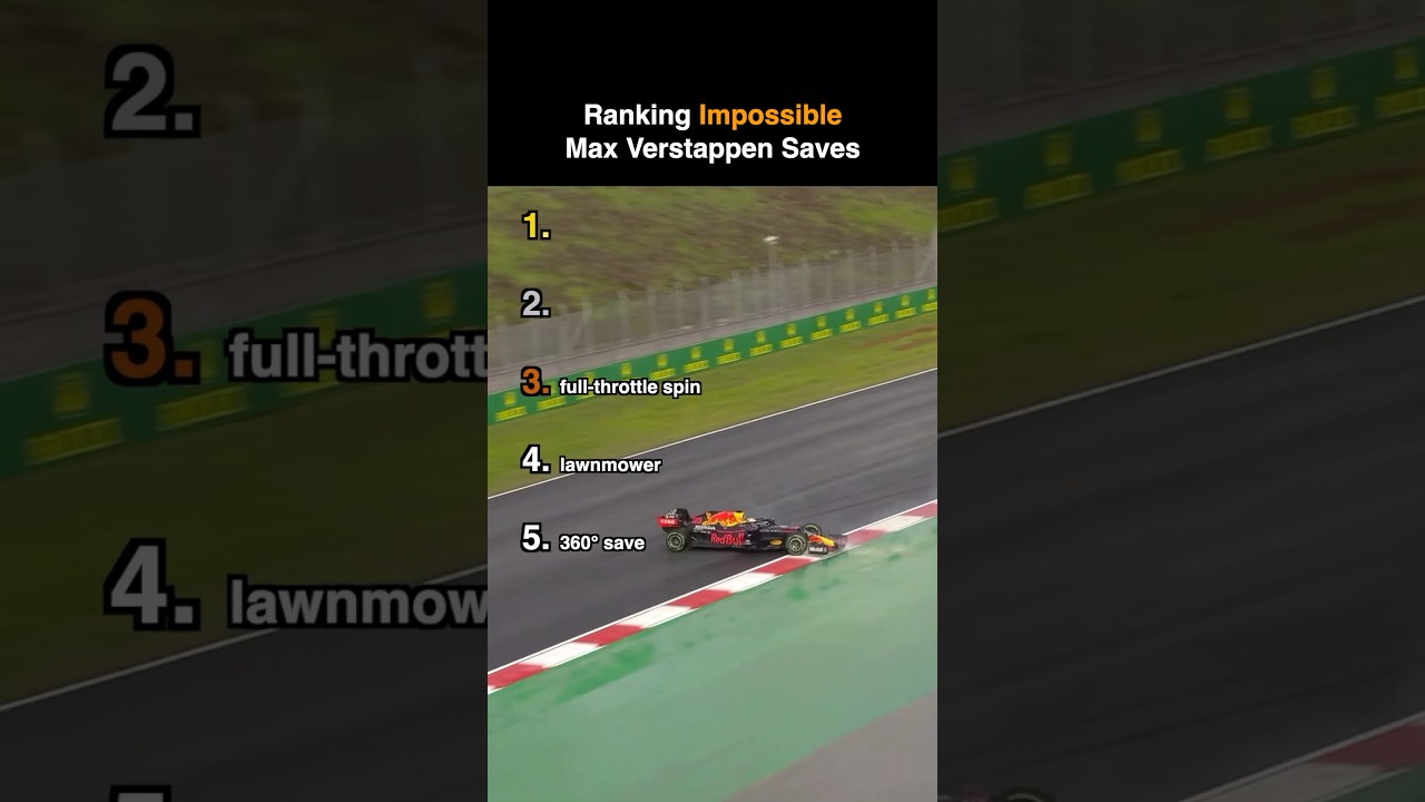 Ranking impossible Max Verstappen saves&hellip;
