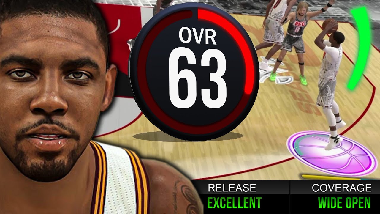 KYRIE IRVING 60 to 99OVR with NO MONEY SPENT - EP.1 (NBA 2K24)