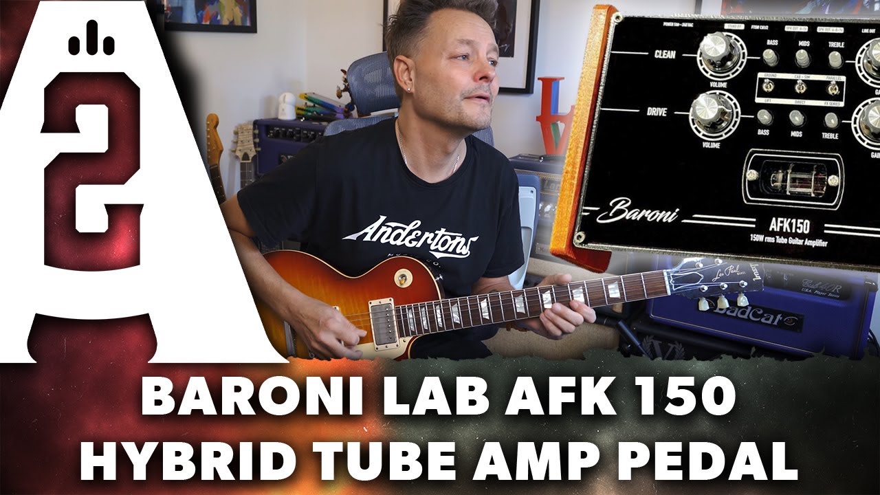 Baroni Lab AFK 150 Hybrid Tube Electric Guitar Amp - Playing Demo