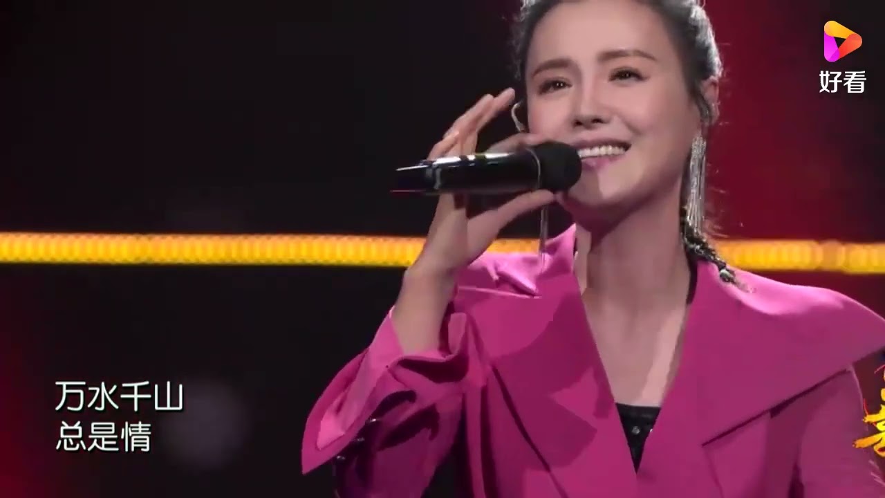 王紫菲【万水千山总是情】现场版MV