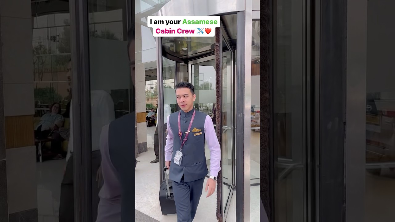I am a proud Assamese ❤️ | #cabinecrew #vistara #assamese #assam #cabincrewday |