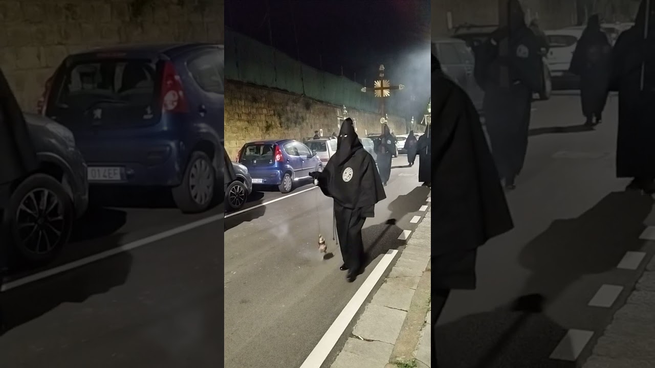 Piano di Sorrento  processione del venerdì santo mattina 29.03.24