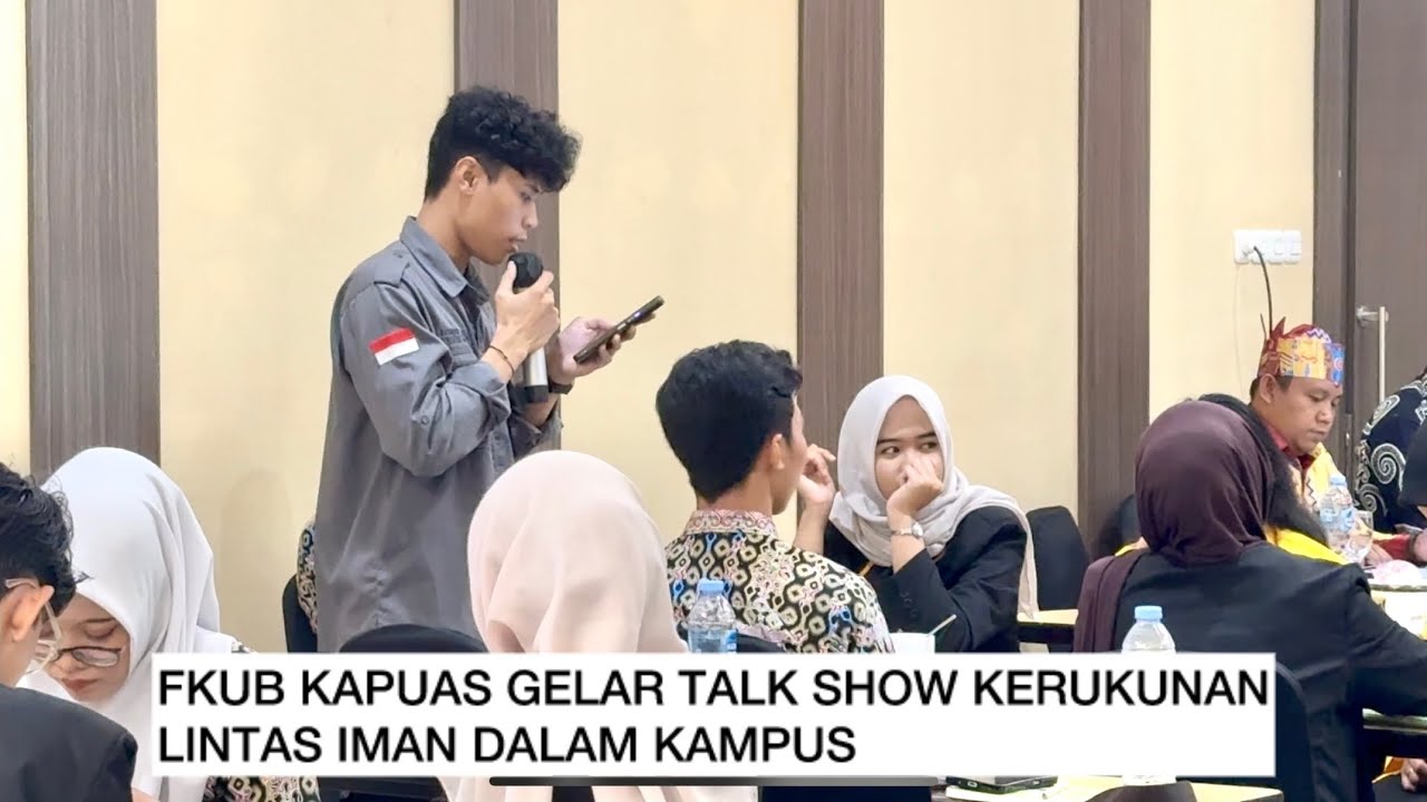 FKUB KAPUAS GELAR TALK SHOW KERUKUNAN LINTAS IMAN DALAM KAMPUS