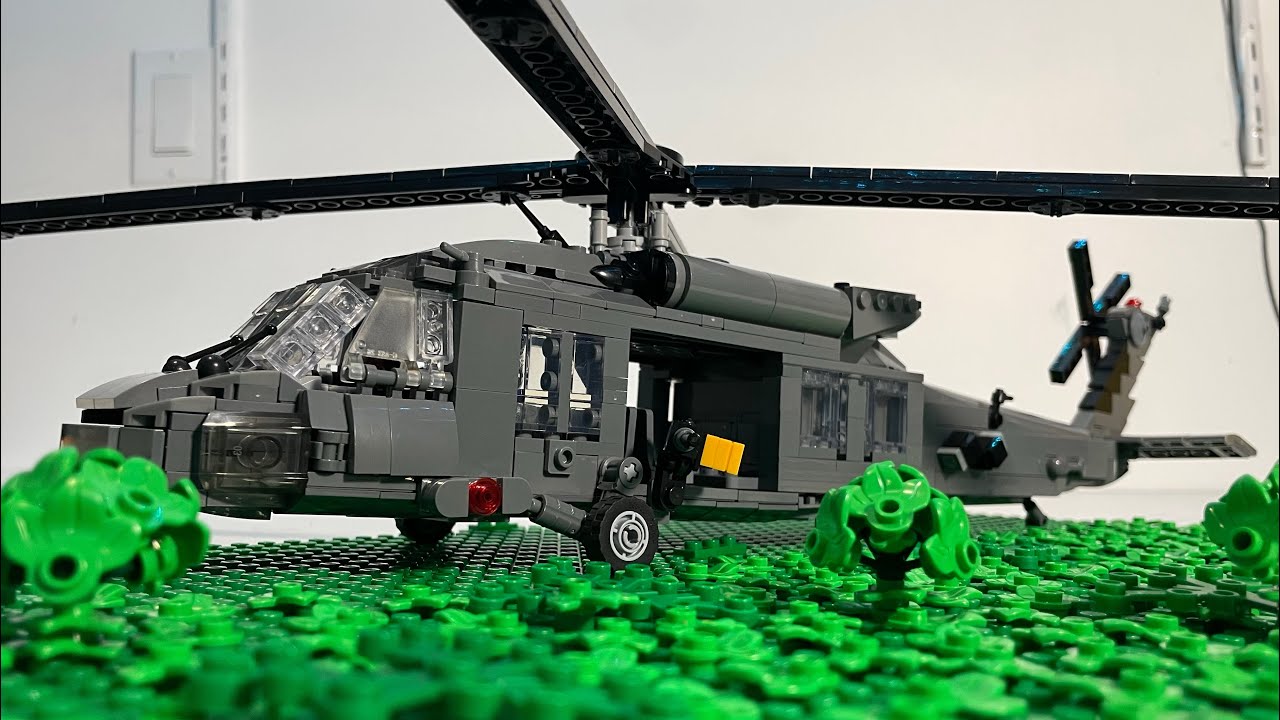 Военный вертолет UH-60 Black Hawk -LesDiy