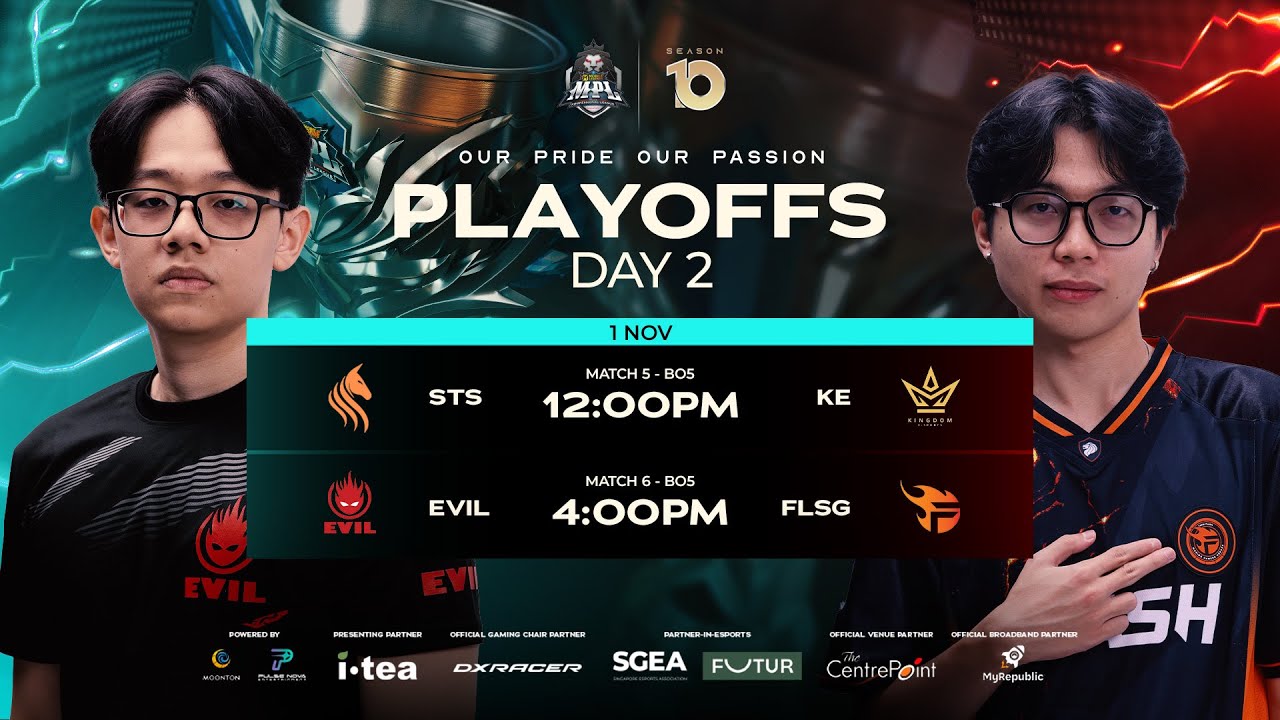 🔴 LIVE | MPL SG S10 | Playoffs Day 2