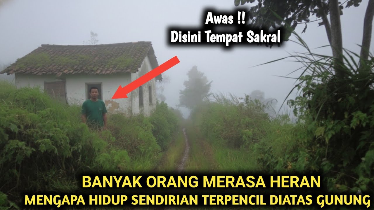 KAGET‼️DIKIRA RUMAH KOSONG TERNYATA ADA SEORANG PRIA YANG TINGGAL MENYENDIRI