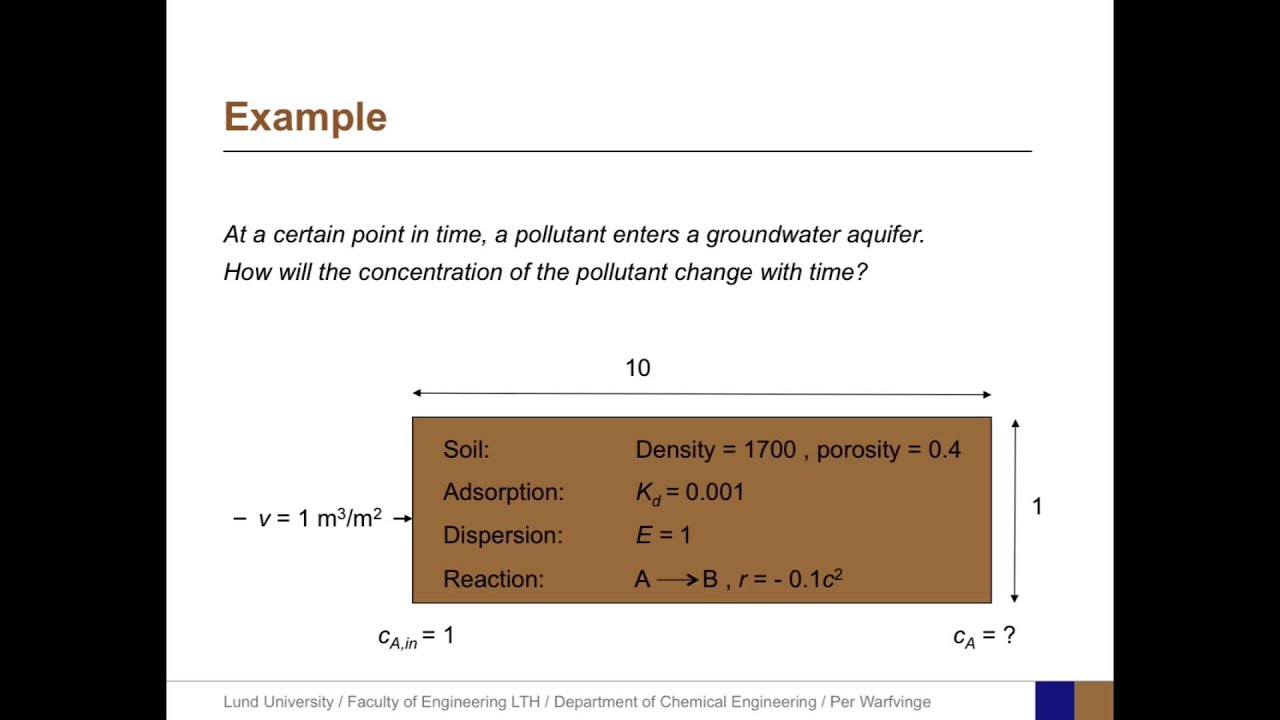 18 – COMSOL for Solute Transport in Porous Media