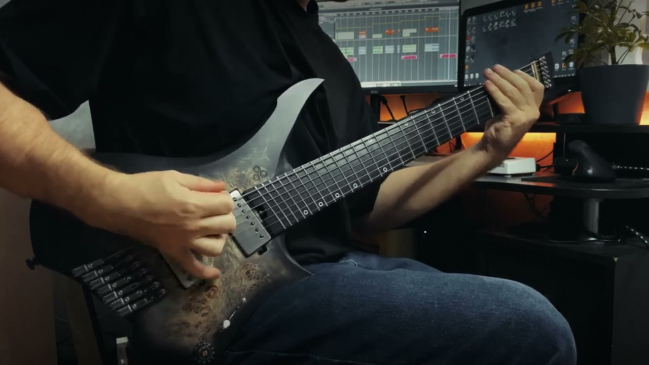 Hotone Ampero mini preset, Goc guitars Ilumina + @HotoneAudio