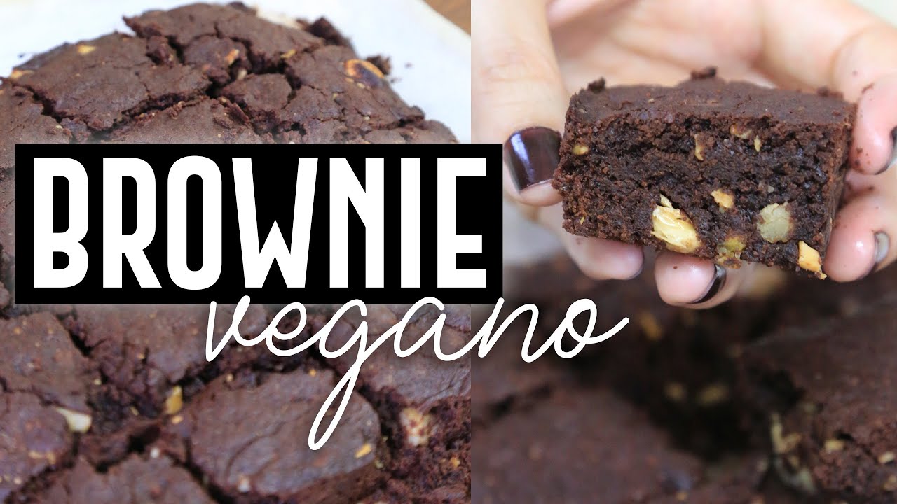 BROWNIE VEGANO FÁCIL E MUITO GOSTOSO | COM CASQUINHA E BEM CREMOSO | TNM Vegg