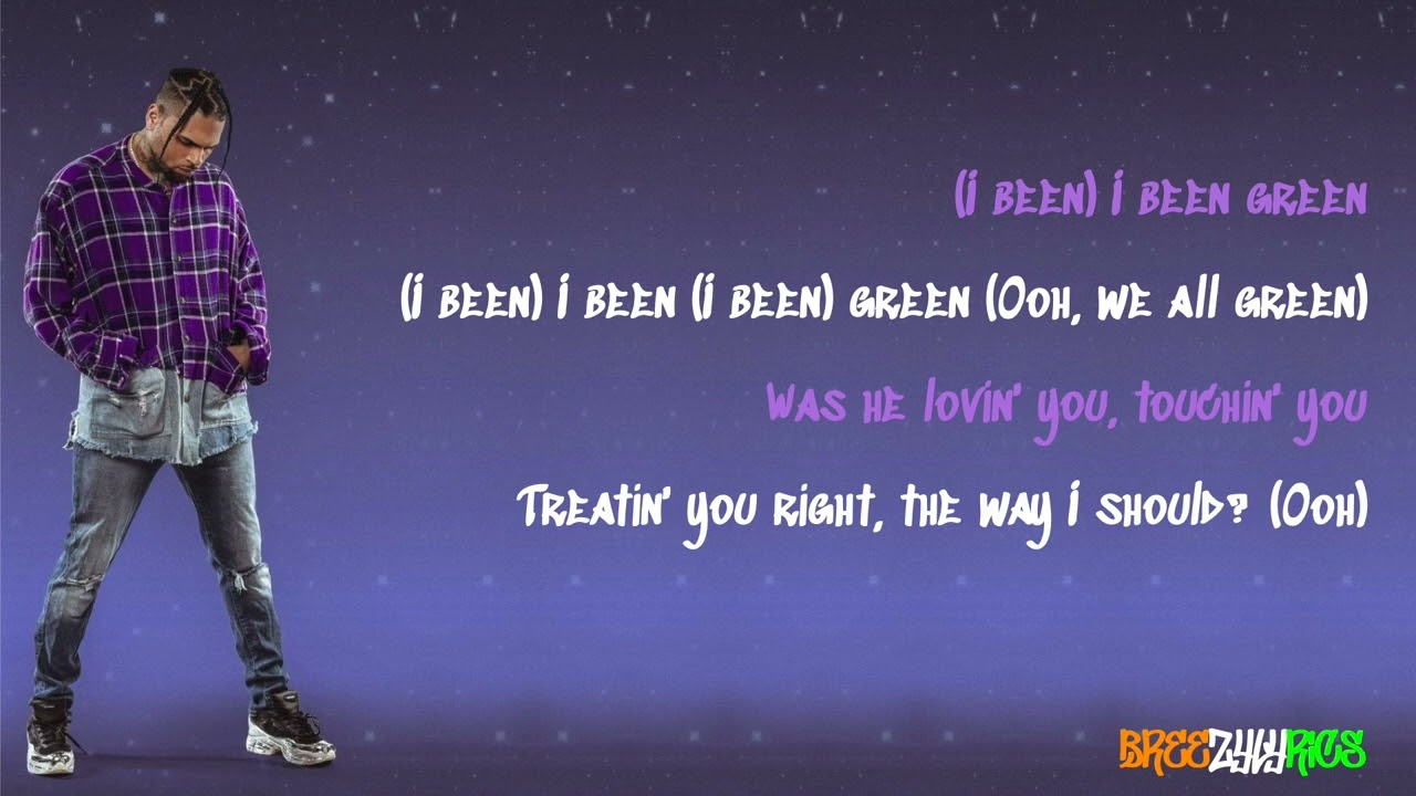 Chris Brown - Emerald / Burgundy (feat. Juvenile & Juicy J) [LYRIC VIDEO]