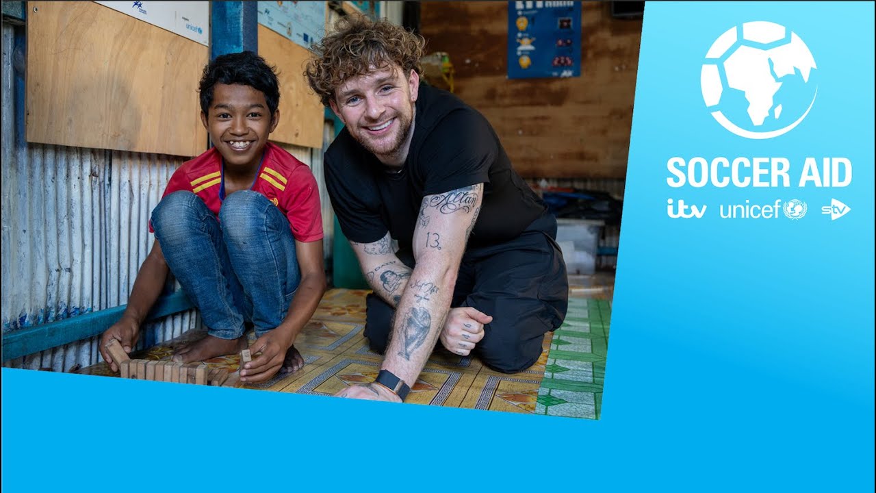Tom Grennan meets Theara in Cambodia | Soccer Aid for UNICEF 2024