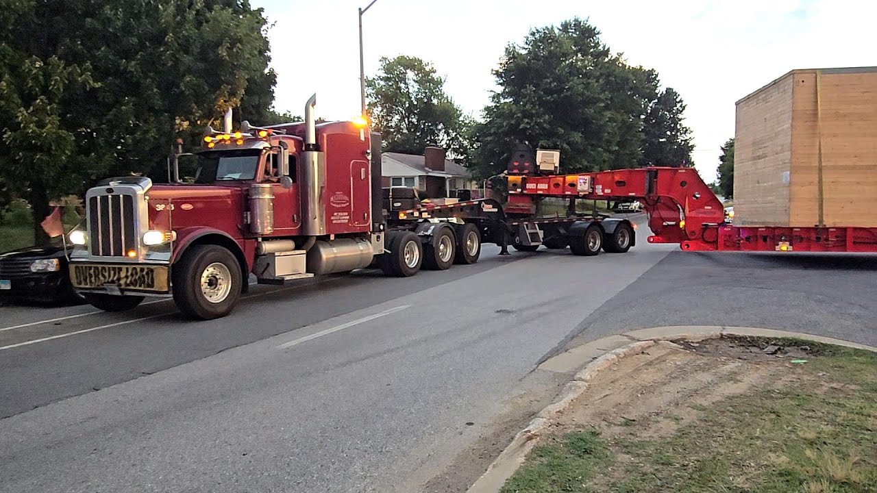 Buchanan 2009 Peterbilt 389 TransMaster TR99 Trailer Combined Weight 190,000 Lb.16 +ft Wide Police