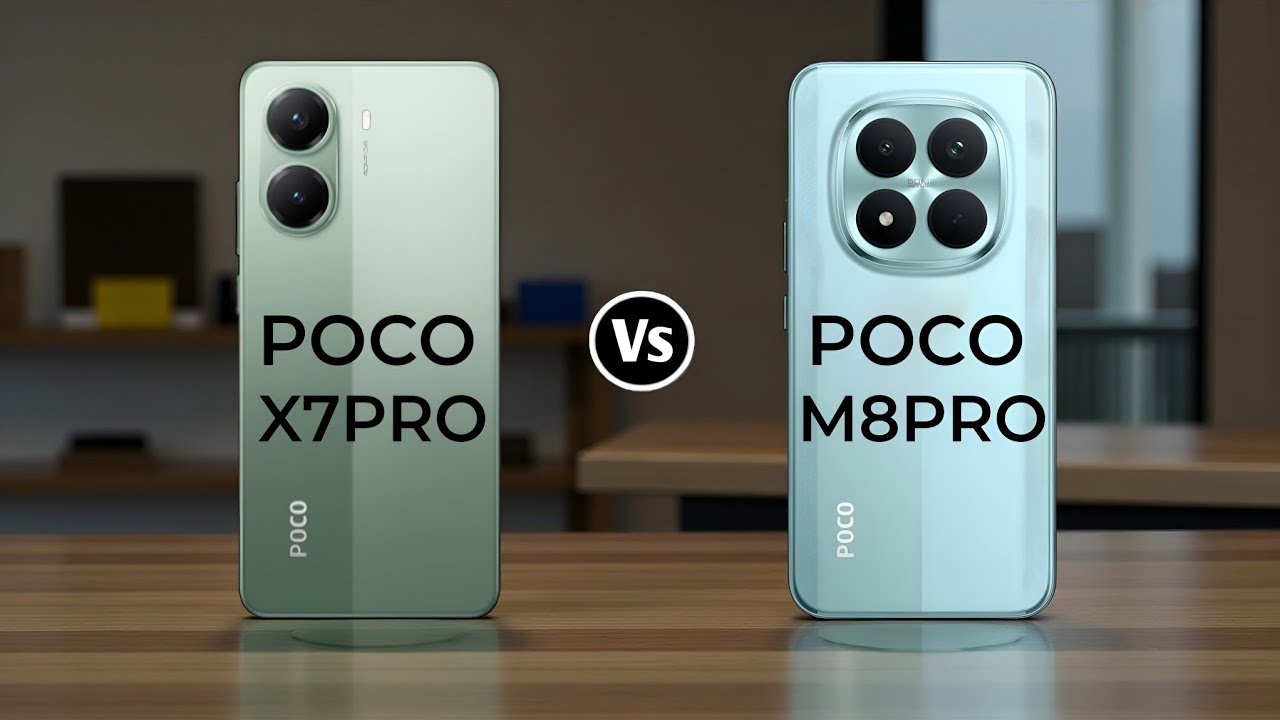 Poco X7 Pro Vs Poco M8 Pro 