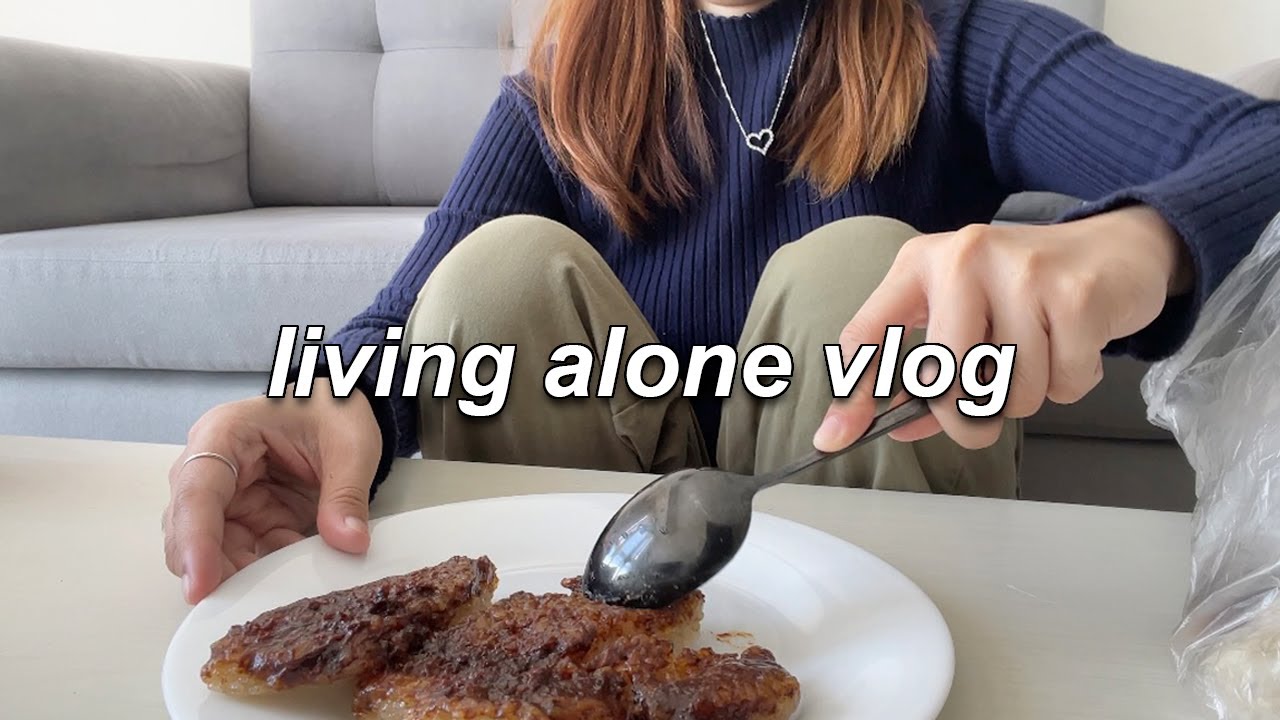 eating everything i want! haha... | Living Alone vlog